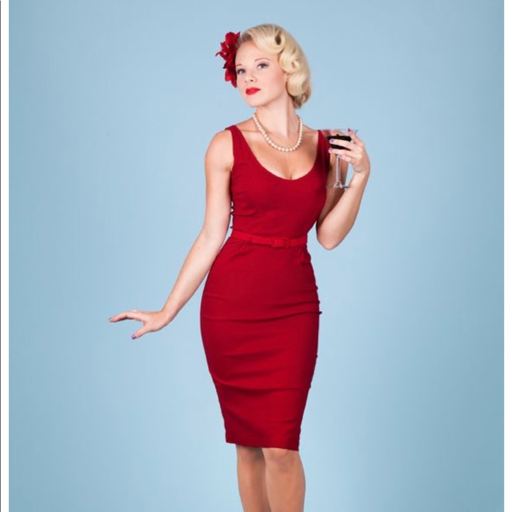 Tatyana red “shopping time” dress